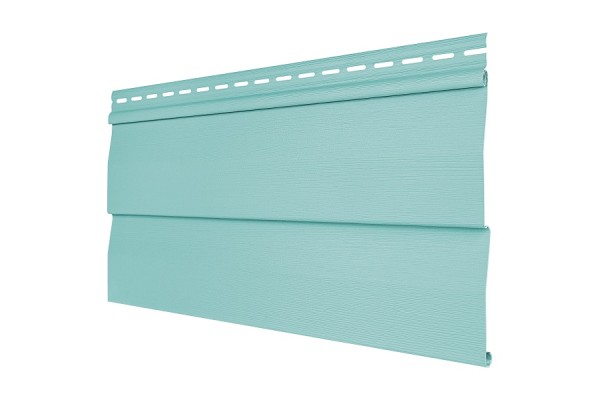 Виниловый сайдинг Tecos - корабельный брус, бирюза  купить в Кашире