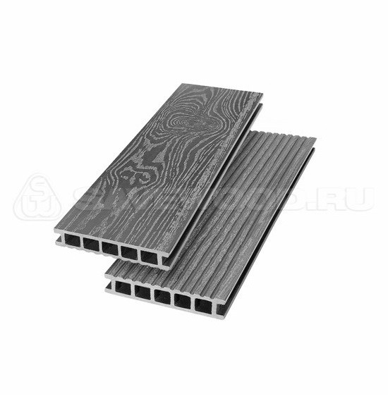 Террасная доска из ДПК SW Ornus тангенциальный распил пепельный купить в Кашире