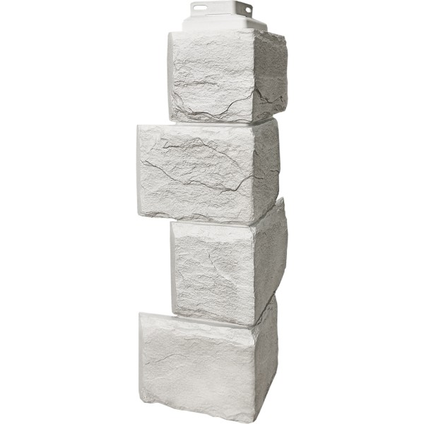 Угол наружный FineBer – “Камень природный” Жемчужный купить в Кашире