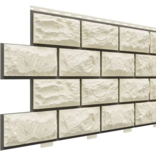 Фасадная панель Доломит Альпийский прокрашенный Слоновая кость купить в Кашире