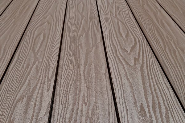 Террасная доска из ДПК Terrapol Смарт 3D Полнотелая с пазом Тик Киото купить в Кашире