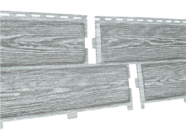 Фасадная панель Ю-пласт Хокла Винтаж Пепел купить в Кашире