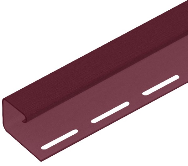 J-профиль TECOS 3,05м БУРГУНД (акрил) купить в Кашире