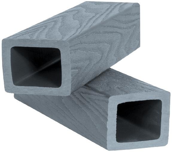 Балясина ДПК Polivan SINGARAJA 3D фактура дерева, серый купить в Кашире