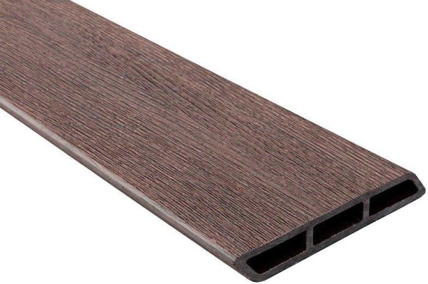 Доска Ромбус 3D ДПК Outdoor STORM BROWN коричневая микс купить в Кашире