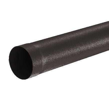 Водосток Aquasistem, Система 150/100 - Труба водосточная 3.00м RR 32 Тёмно-коричневый matt купить в Кашире