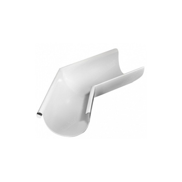 Водосток Grand Line 150x100 – Угол наружный 135° RAL 9003 купить в Кашире