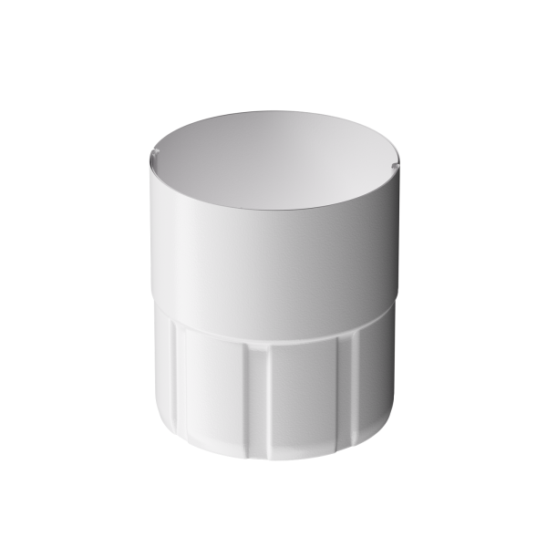 Муфта соединительная для водостока Döcke STAL PREMIUM, Пломбир купить в Кашире