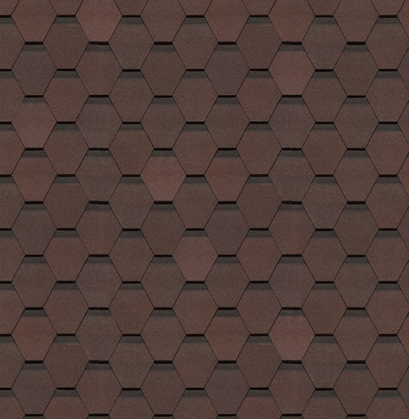 Гибкая черепица Docke, коллекция Шеффилд – Зрелый каштан купить в Кашире