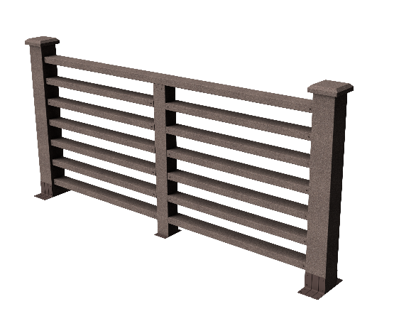 Ограждения декоративное ДПК GRINDERDECO Марсело венге купить в Кашире