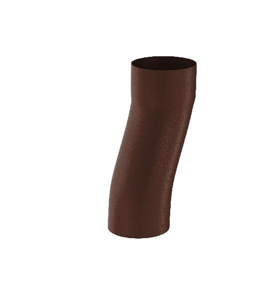 Водосток Aquasistem, Система 125x90 - S-обвод RAL 8017 Коричневый matt купить в Кашире