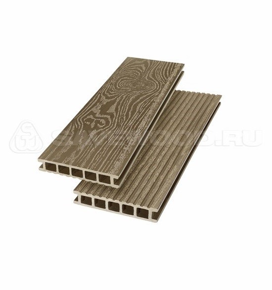 Террасная доска из ДПК SW Ornus тангенциальный распил тик купить в Кашире