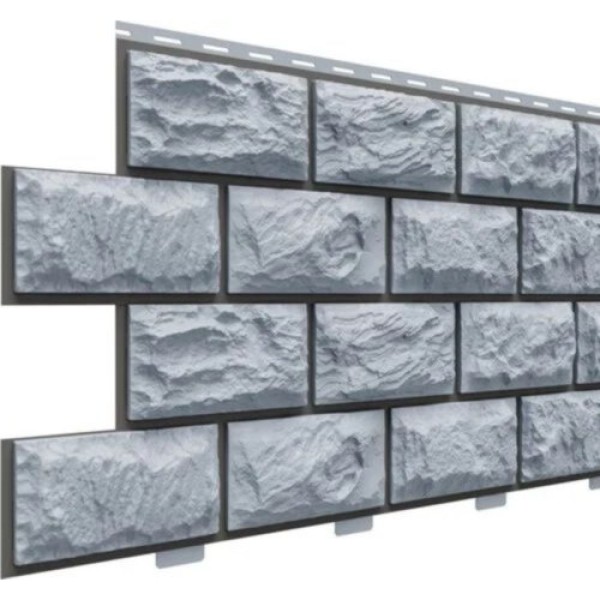 Фасадная панель Доломит Альпийский прокрашенный Серо-голубой купить в Кашире