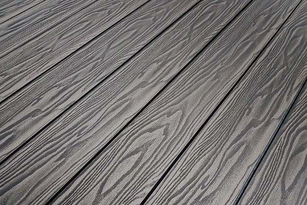 Террасная доска из ДПК Terrapol Смарт 3D Полнотелая с пазом Черное дерево купить в Кашире