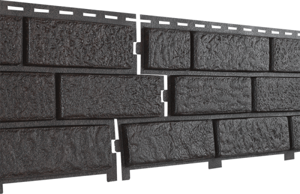 Фасадная панель Ю-Пласт Стоун Хаус Кирпич Коричневый купить в Кашире