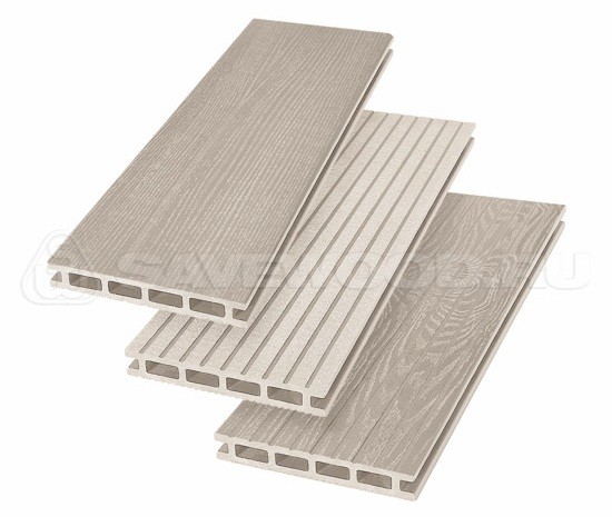 Террасная доска из ДПК SW Carpinus (R) — двухсторонняя бежевый купить в Кашире