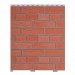 Фасадная панель Доломит Кирпич Славянка Красный купить в Кашире