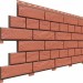 Фасадная панель Доломит Кирпич Славянка Красный купить в Кашире