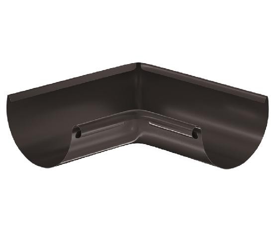 Водосток Aquasistem, система 125x90 - Угол желоба, внутренний 90° RR 32 Тёмно Коричневый купить в Кашире