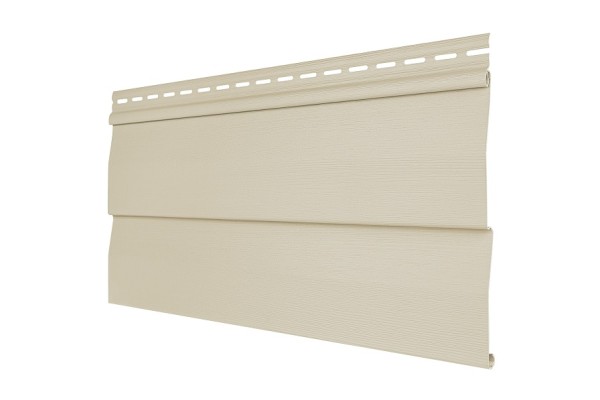 Виниловый сайдинг Tecos - корабельный брус, ваниль  купить в Кашире