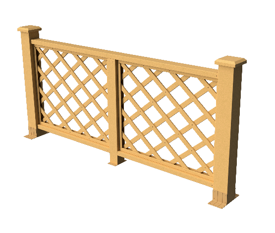 Ограждения декоративное ДПК GRINDERDECO Ламбет песчаник купить в Кашире