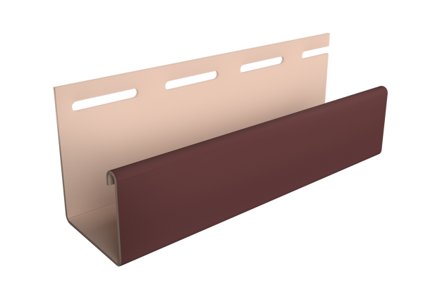 Фасадный J-профиль 30 мм Табачный купить в Кашире