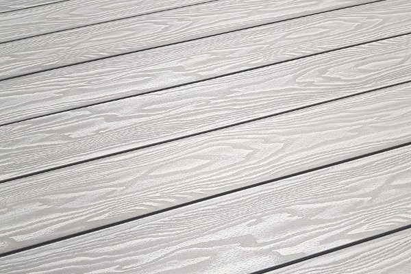 Террасная доска из ДПК Terrapol Смарт 3D Полнотелая с пазом Дуб беленый купить в Кашире