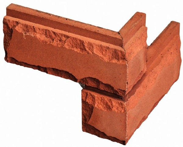 Угловой элемент Кирисс Фасад Колотый кирпич купить в Кашире