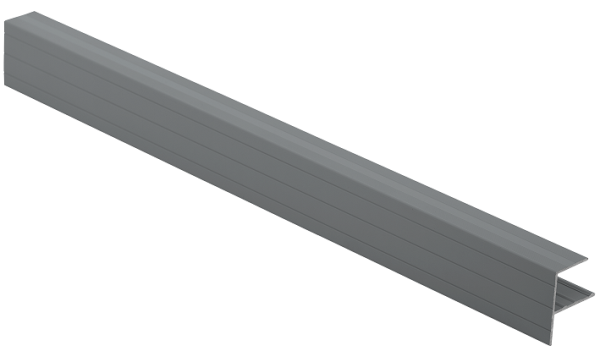 F-профиль Grinder закрывающий серый купить в Кашире