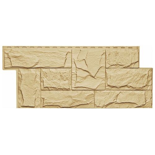 Фасадная панель T-Сайдинг- Гранит Леон ЭКО-1 Амбер купить в Кашире