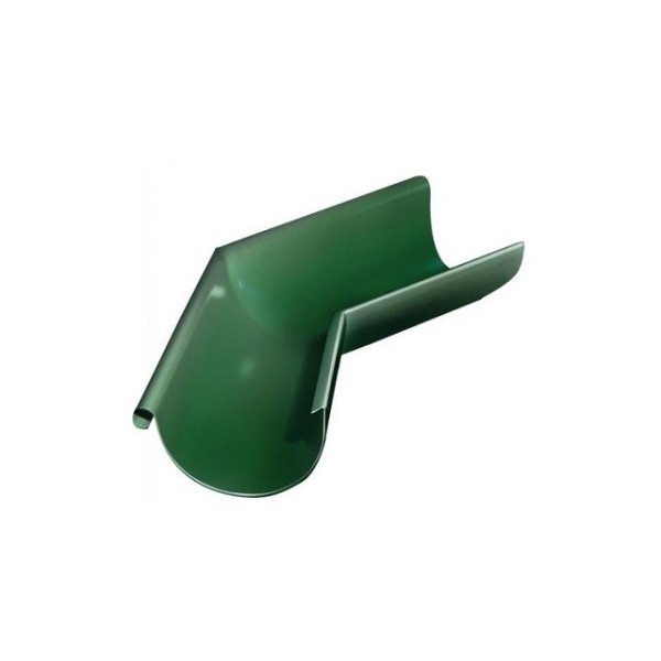 Водосток Grand Line 125x90 – Угол наружный 135° RAL 6005 купить в Кашире