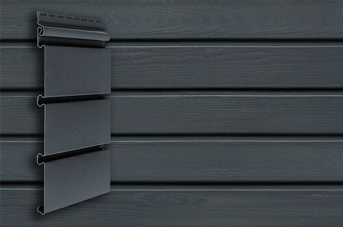 Сайдинг Архитектурный Планкен Grand Line Графит купить в Кашире