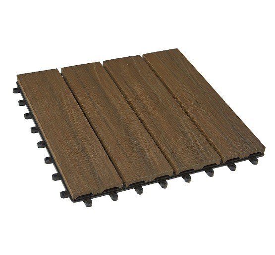 Садовый паркет дпк CM Garden Modern, 300х300 мм, PATINA BROWN (Патина коричневый) купить в Кашире