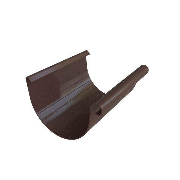 Водосток Альта-Профиль ПВХ – Желоб водосточный 4м (коричневый) купить в Кашире