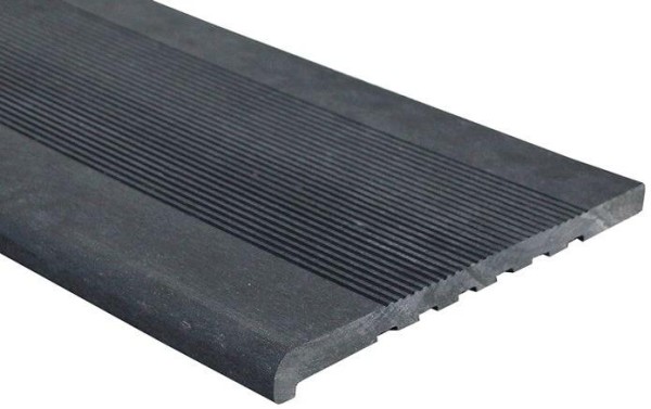 Ступень ДПК Outdoor Havana/Вельвет полнотелая черная купить в Кашире