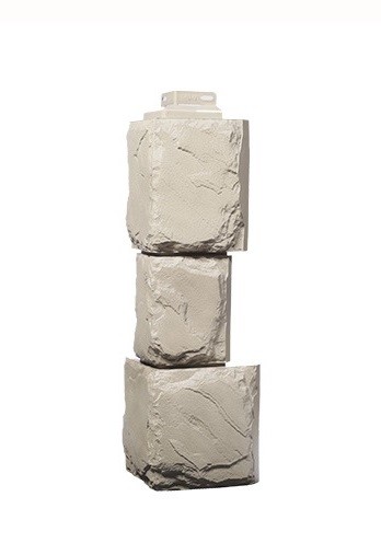 Угол наружный «Камень крупный» Песочный купить в Кашире