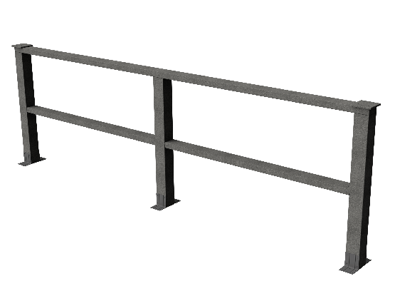 Ограждения декоративное ДПК GRINDERDECO Ковбойская изгородь серый базальт купить в Кашире