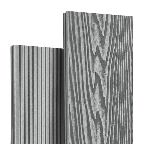 Террасная доска из ДПК Latitudo Optima 146х24 Серый купить в Кашире