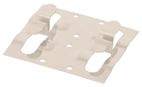 Кляймер рядный Grinder для монтажа наличника белый купить в Кашире