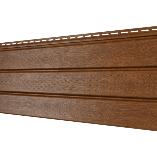 Софит Ю-Пласт, перфорация по центру Дуб Золотой купить в Кашире