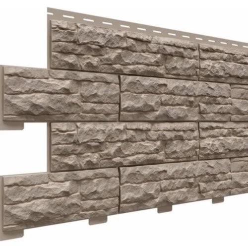 Фасадная панель Скалистый риф Премиум Графит  купить в Кашире