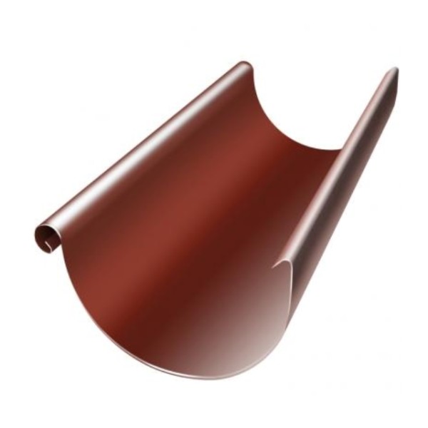 Водосток Grand Line 125x90 – Желоб 3м RAL 8004 купить в Кашире