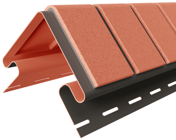 Угол наружный «Кирпич прокрашенный», Красный купить в Кашире