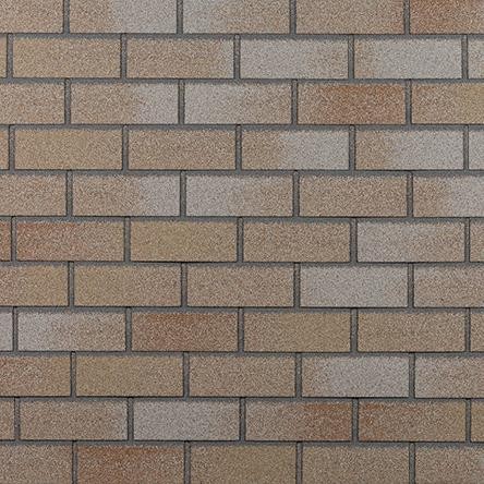 Фасадная плитка битумная, Технониколь HAUBERK кирпич Каталонский купить в Кашире