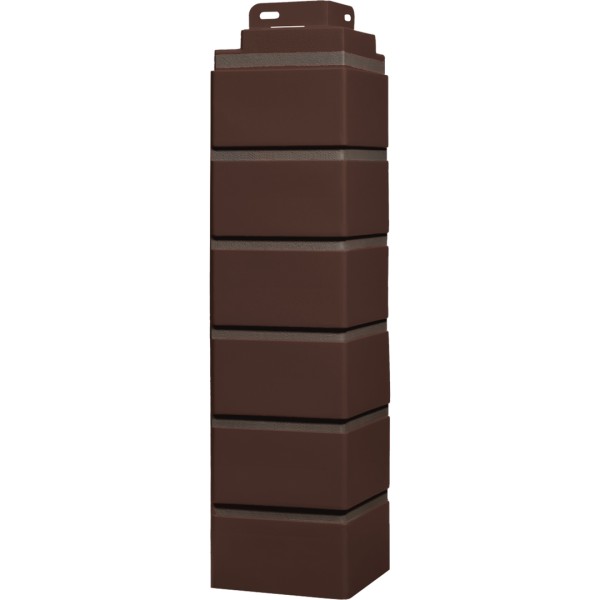 Угол наружный Fineber «Кирпич клинкерный» Жженный купить в Кашире