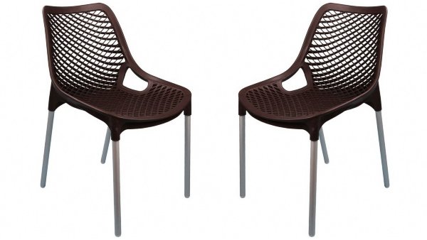 Стулья для уличных кафе коричневые купить в Кашире