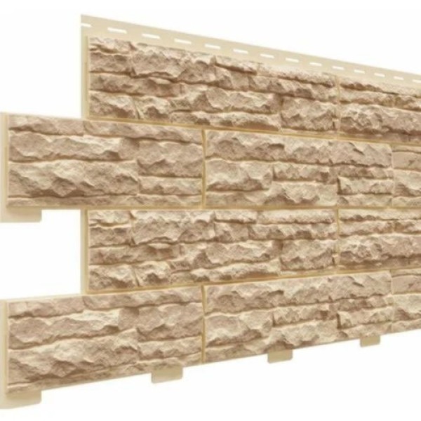 Фасадная панель Доломит Скалистый риф Люкс Карамель купить в Кашире