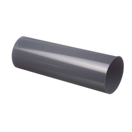 Труба водосточная 3м Docke Lux ПВХ - Графит купить в Кашире