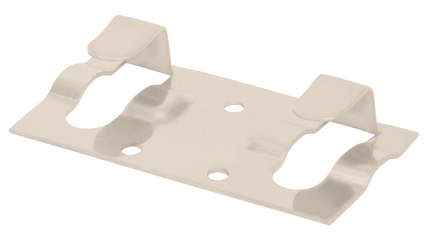 Кляймер стартовый Grinder для монтажа наличника белый купить в Кашире