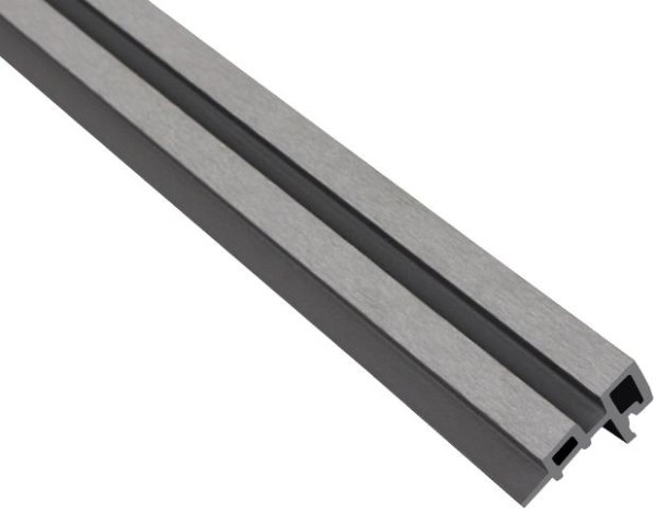 Угловой элемент для панели ДПК Outdoor шлифованный серый купить в Кашире